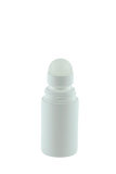 Bottle 60mL Roll-on White PP