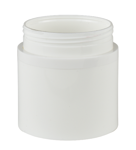 Airless Jar Base 50mL White rPP (PCR30%)