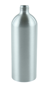 Bottle 500mL Alf Tall Boston 24/410 Silver-Original ALUMINIUM
