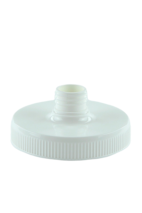 Pump Lid 95mm 28/410 Neck White PP Ribbed-Wall