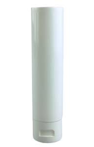 Tube 250mL White Gloss (part PCR) EVOH with Induction Seal 50 x 185mm + Flip Top White Gloss (part PCR)
