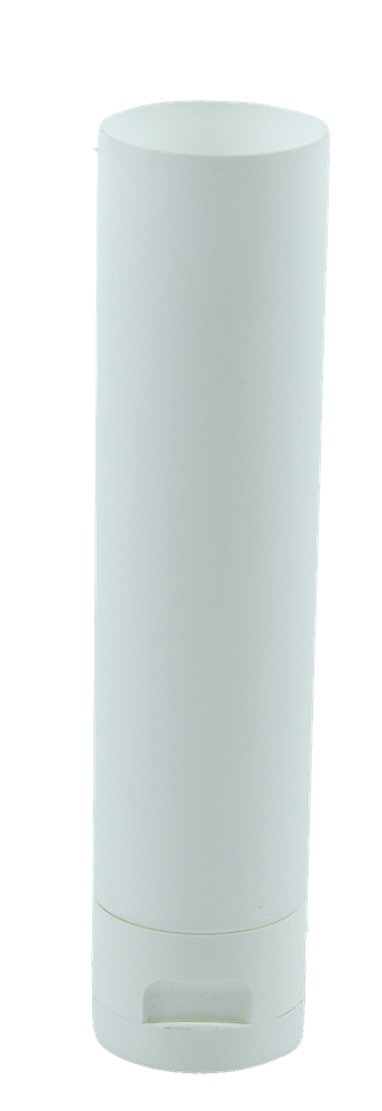 Tube 80mL White Gloss (part PCR) EVOH with Induction Seal 35 x 122mm + Flip Top White Gloss (part PCR)